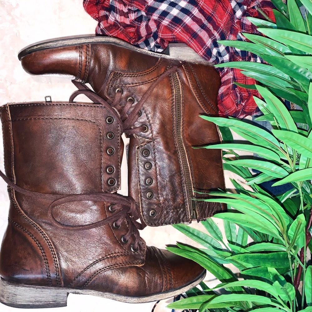 Steve Madden Troopa Combat Boots